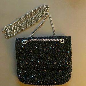 Banana Republic Sparkle Black Cross-bag